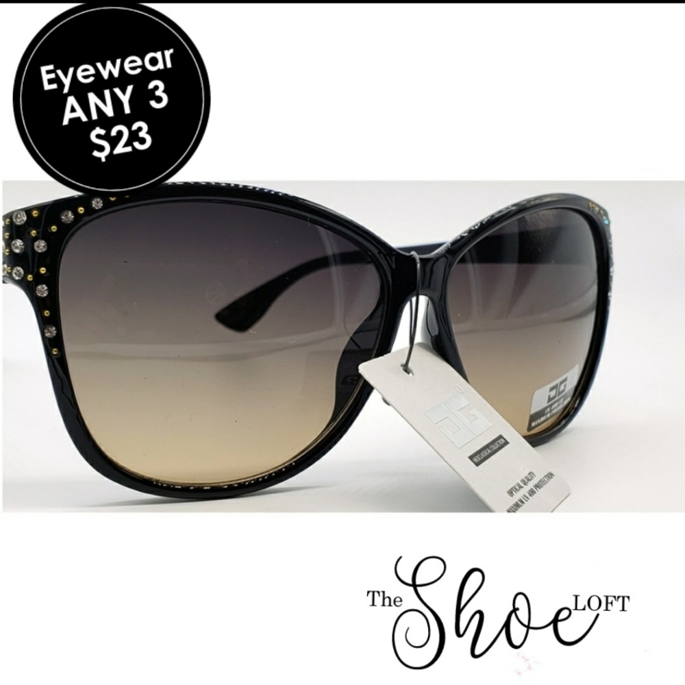 CG Rhinestone Sunglasses - Picture 1 of 3